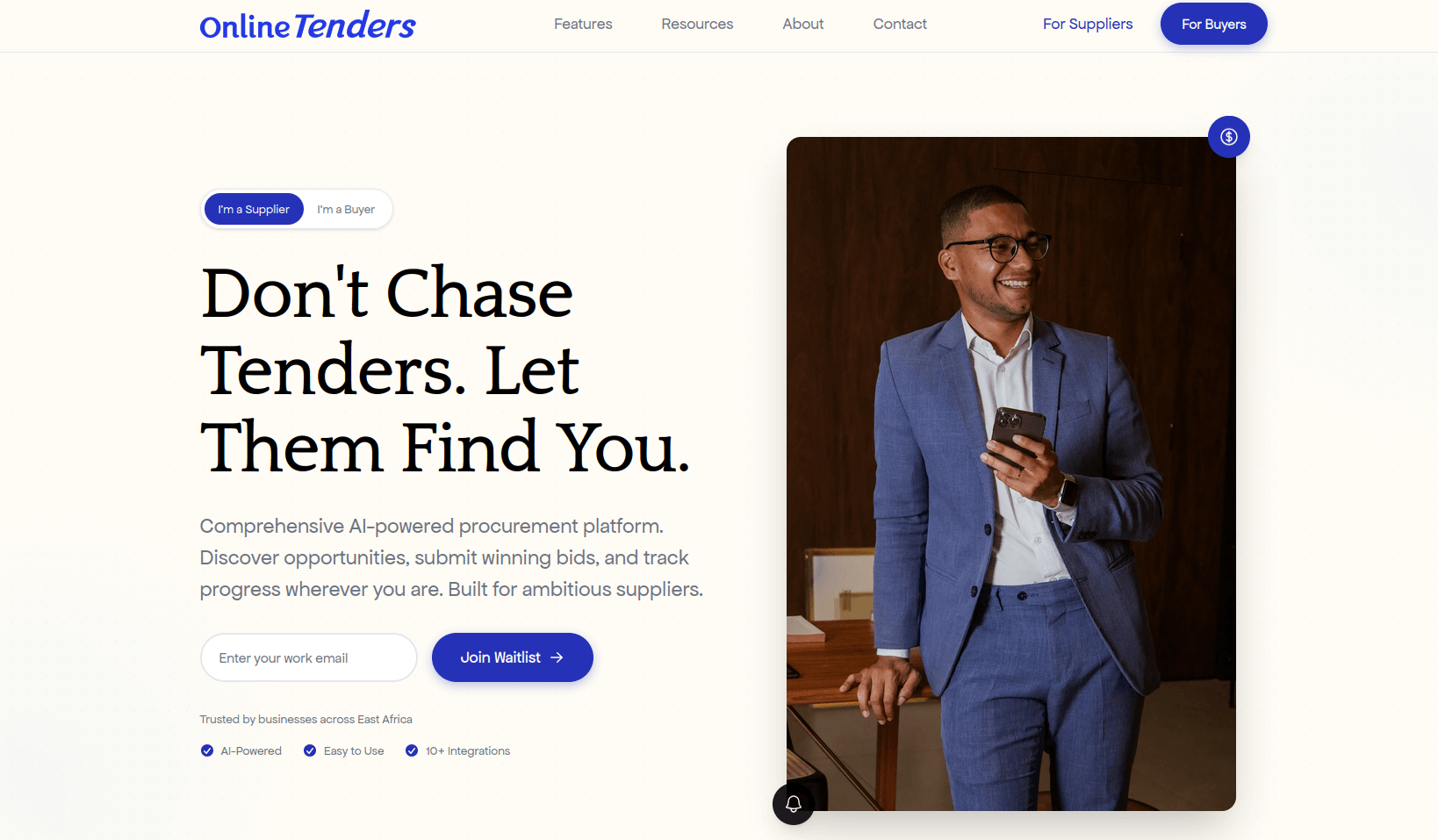 SaaS Landing Page & MVP