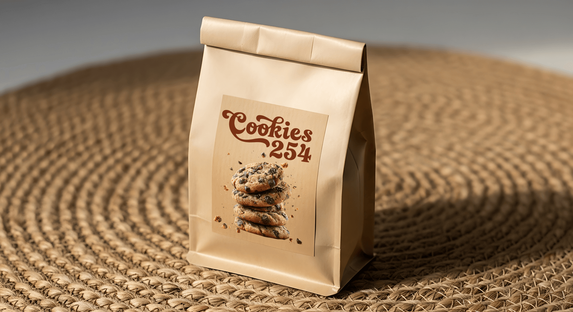 Cookies 254 brand identity packaging